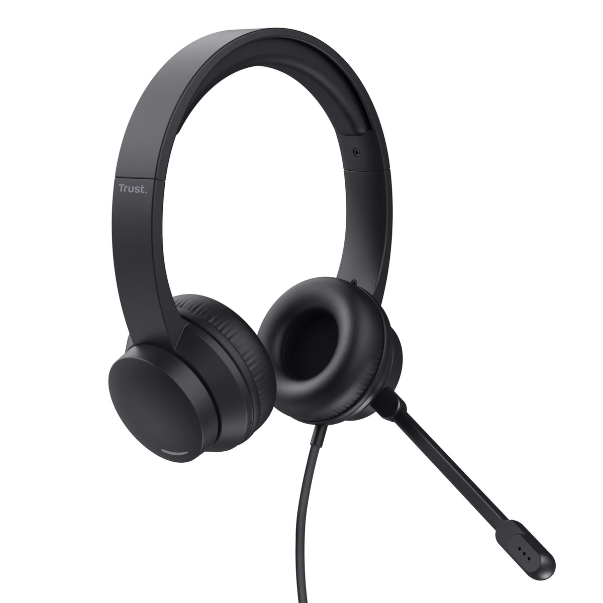 Trust HS-150 Auriculares Alámbrico Diadema Oficina/Centro de llamadas Negro (3)
