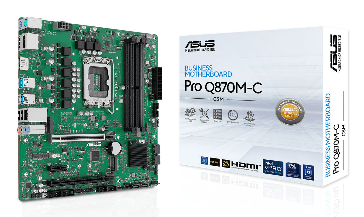 ASUS PRO Q870M-C-CSM Intel Q870 LGA 1851 (Socket V1) micro ATX (2)