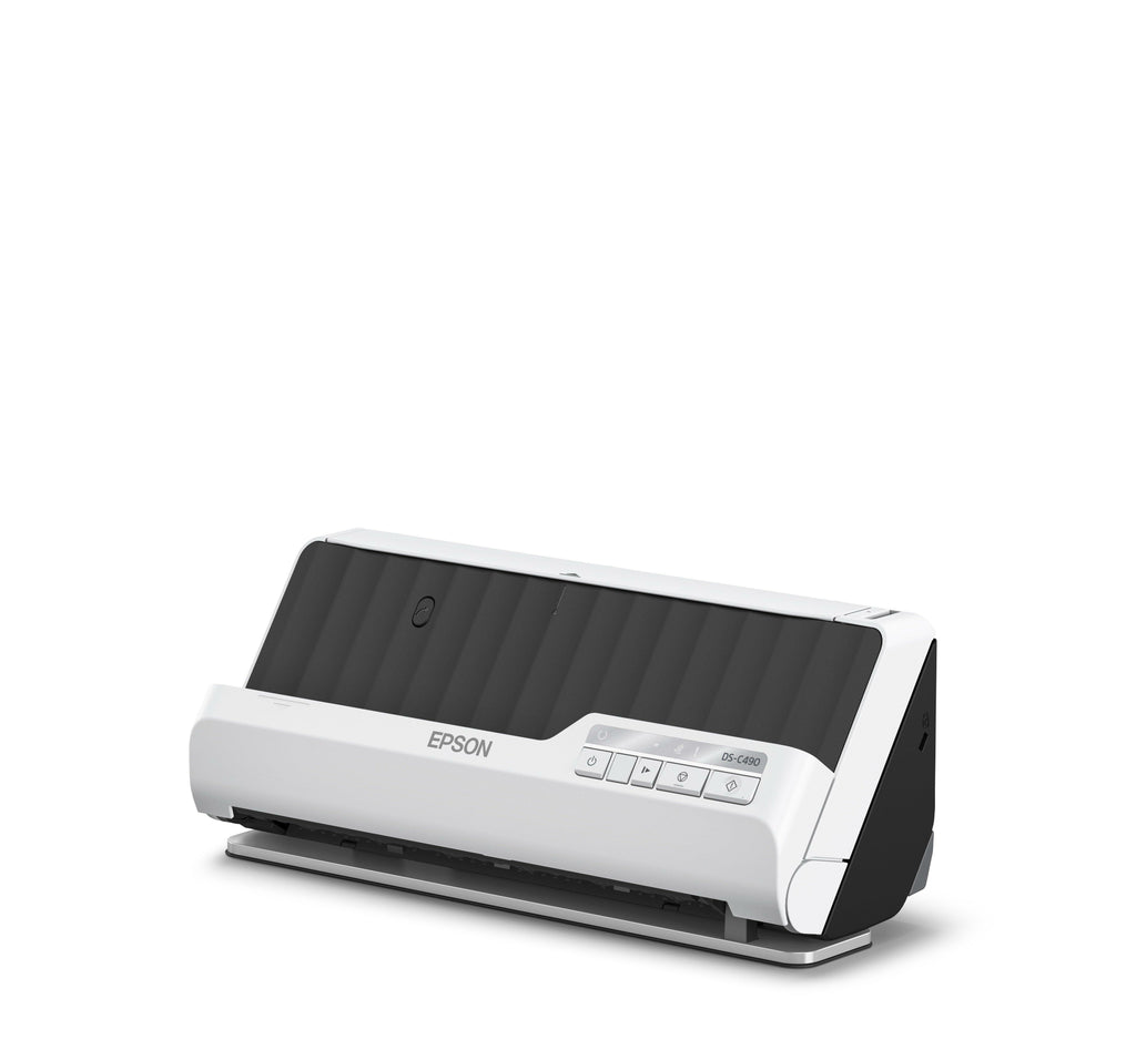 Epson DS-C490 Escáner alimentado con hojas 600 x 600 DPI A4 Negro, Gris (4)