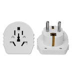 Microconnect PETRAVEL15 adaptador de enchufe eléctrico Universal Blanco (2)