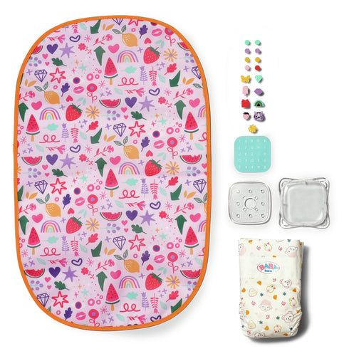 BABY born Bolso cambiador Pinplay Bolso pañalero de muñeca