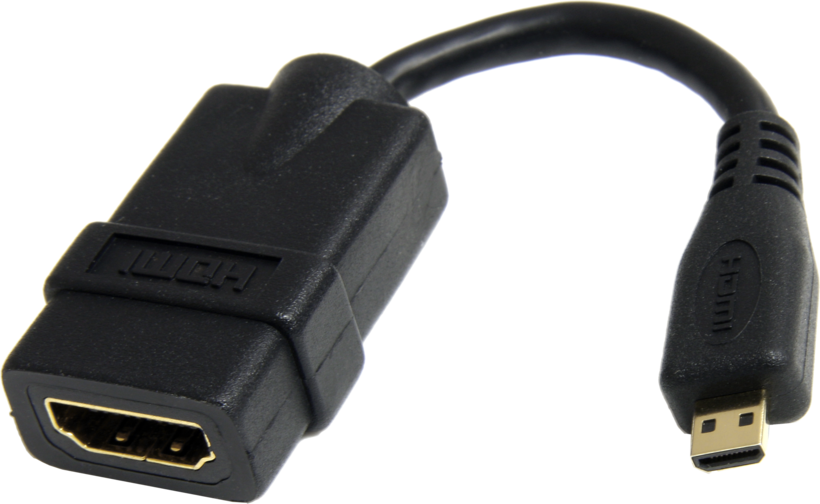 Startech HDADFM5IN - HDMI a Micro HDMI, Hembra a Macho, Adaptador HDMI