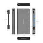 AISENS ASUC-8P015-GR base para portátil y replicador de puertos Alámbrico USB 3.2 Gen 1 (3.1 Gen 1) Type-C (5)