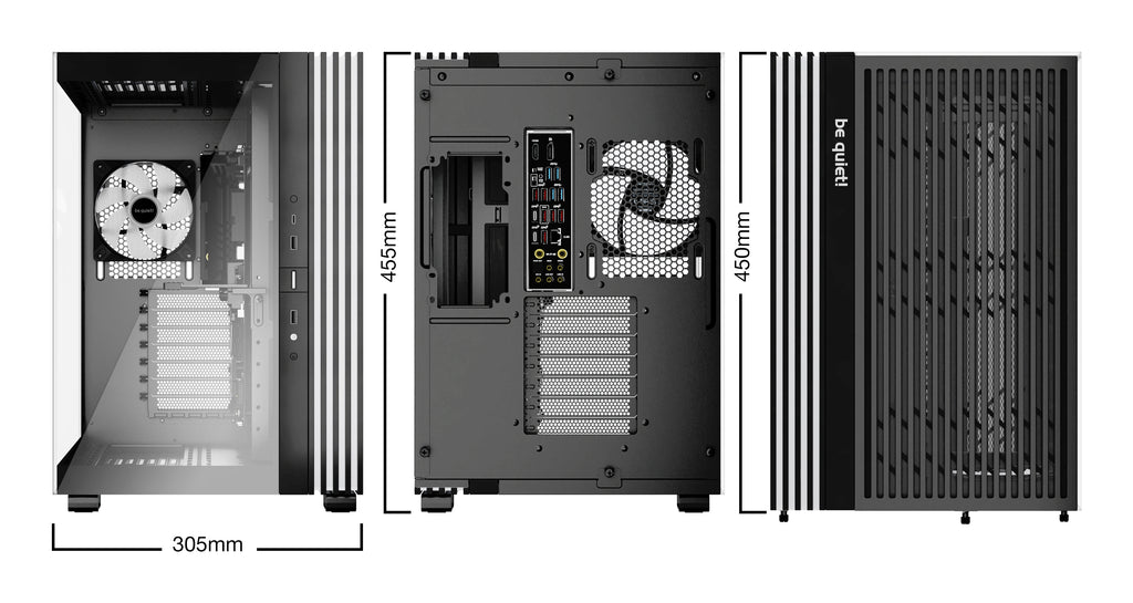 be quiet! LIGHT BASE 600 LX Black Midi Tower Negro (2)