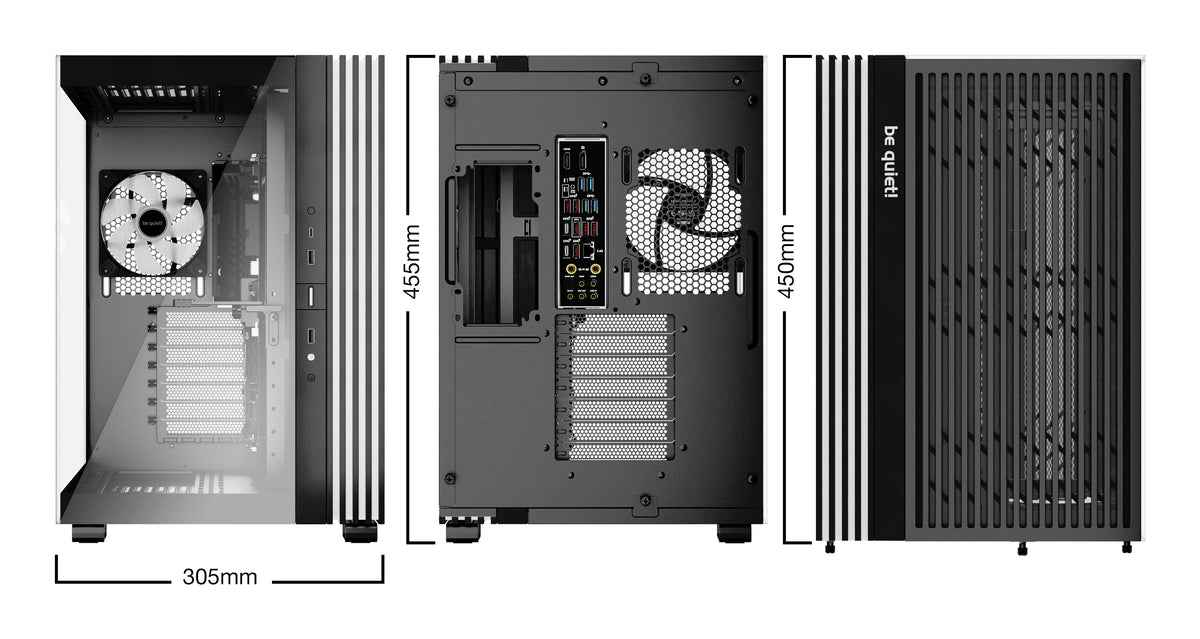 be quiet! LIGHT BASE 600 LX Black Midi Tower Negro (2)
