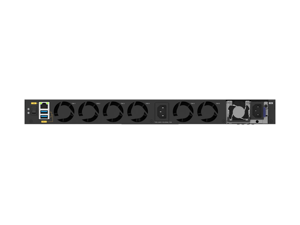 NETGEAR XSM4344C Gestionado L3 10G Ethernet (100/1000/10000) Energía sobre Ethernet (PoE) 1U Negro