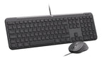 Logitech Signature Slim Combo MK620 For Business teclado Ratón incluido Hogar / Oficina USB AZERTY Francés Grafito (4)
