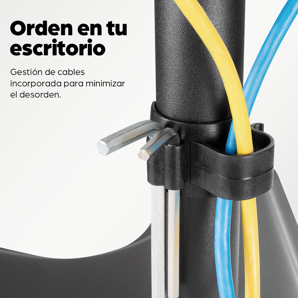 Manhattan 462037 soporte para monitor 68,6 cm (27") Escritorio (9)