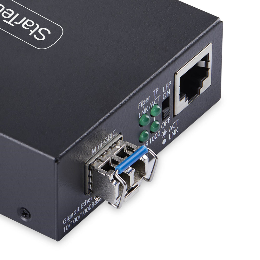 StarTech.com MCM1110SMLC20 convertidor de medio 2000 Mbit/s 1310 nm Negro (4)