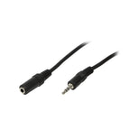 LogiLink 3.5mm - 3.5mm, 3m cable de audio 3,5mm Negro (2)