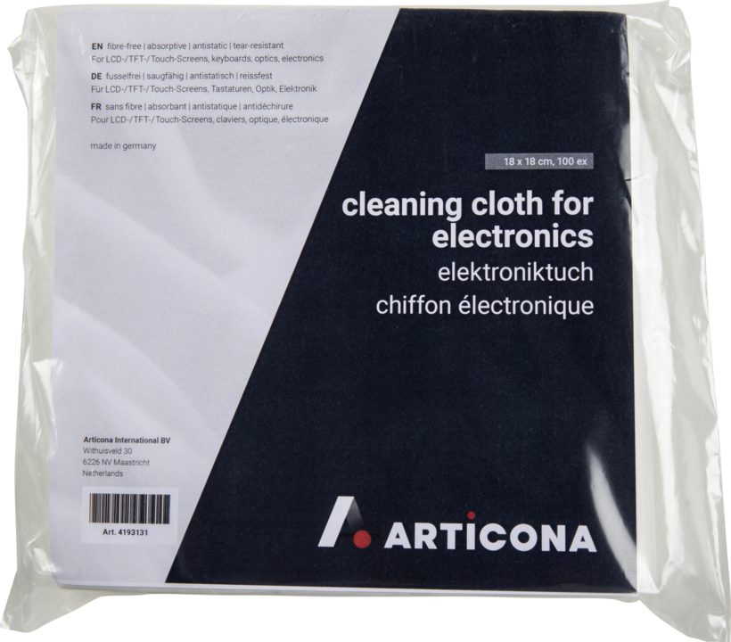 Paño textil de limpieza ARTICONA, 100 u. (4)