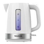 Taurus Aroa hervidor eléctrico 1,7 L 2200 W plata, blanco