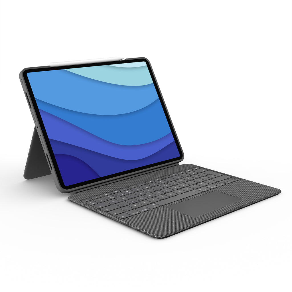 Logitech Combo Touch QWERTY Inglés del Reino Unido Smart Connector Gris (3)