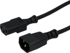 Cable alimentación C13 - C14 1,8 m negro