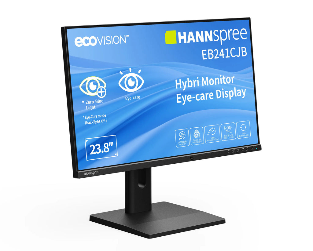 Hannspree Hybri Monitor EB241CJB pantalla para PC 60,5 cm (23.8") 1920 x 1080 Pixeles Full HD LCD Negro (3)