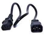 Cable alimentación Zebra CS-RAC-IEC-CRD IEC C13 a C14 0,5m (2)