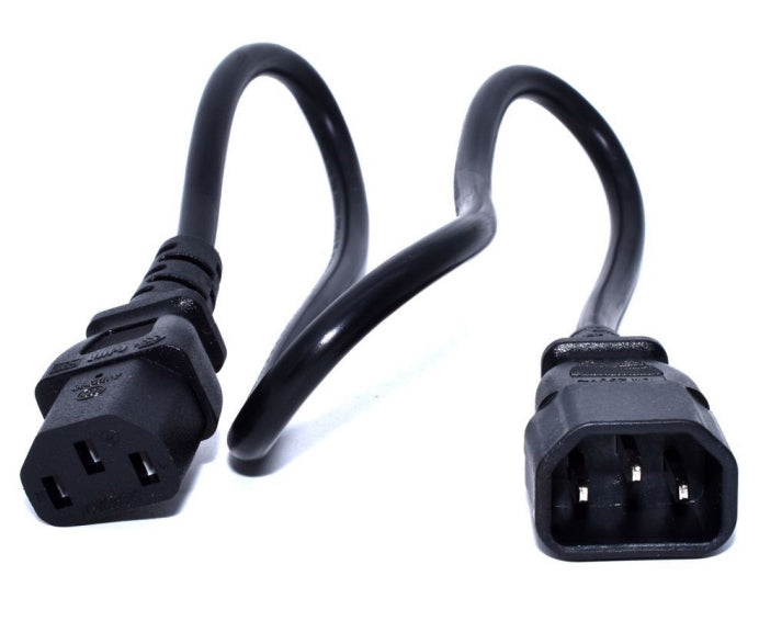 Cable alimentación Zebra CS-RAC-IEC-CRD IEC C13 a C14 0,5m (2)