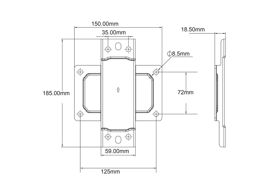 Multibrackets 6119 accesorio para soporte de monitor