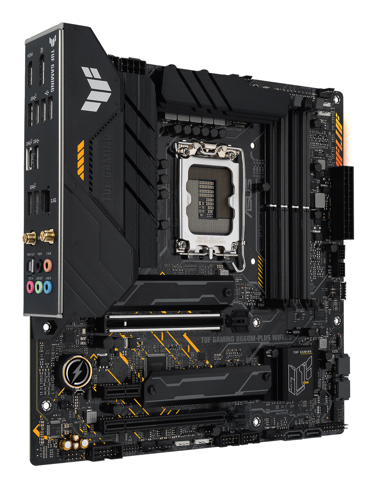 ASUS TUF GAMING B660M-PLUS WIFI Intel B660 LGA 1700 micro ATX (4)
