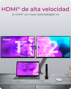 ICY BOX IB-DK2251AC Alámbrico USB 3.2 Gen 2 (3.1 Gen 2) Type-A Negro (6)