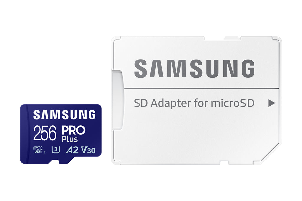 Samsung Tarjeta microSDXC PRO Plus 256 GB UHS-I U3 (MB-MD256SA/EU)