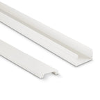 Hama 00221017 organizador de cables Universal Panel guíacables Blanco 4 pieza(s) (2)