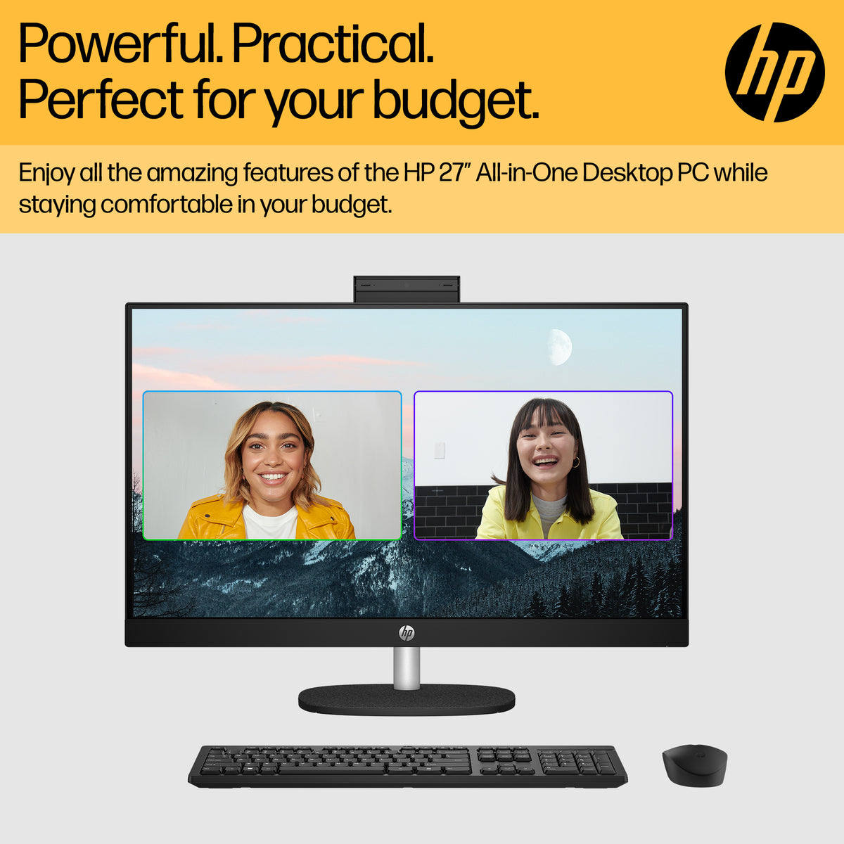 HP All-in-One 27-cr0000na AMD Ryzen™ 7 7730U 68.6 cm (27") 1920 x 1080 pixels All-in-One PC 16 GB DDR4-SDRAM 512 GB SSD Windows 11 Home Wi-Fi 6 (802.11ax) White (5)