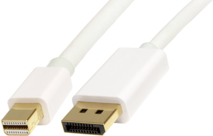 Startech MDP2DPMM1MW - 4k con soporte HBR Blanco, Cable DisplayPort