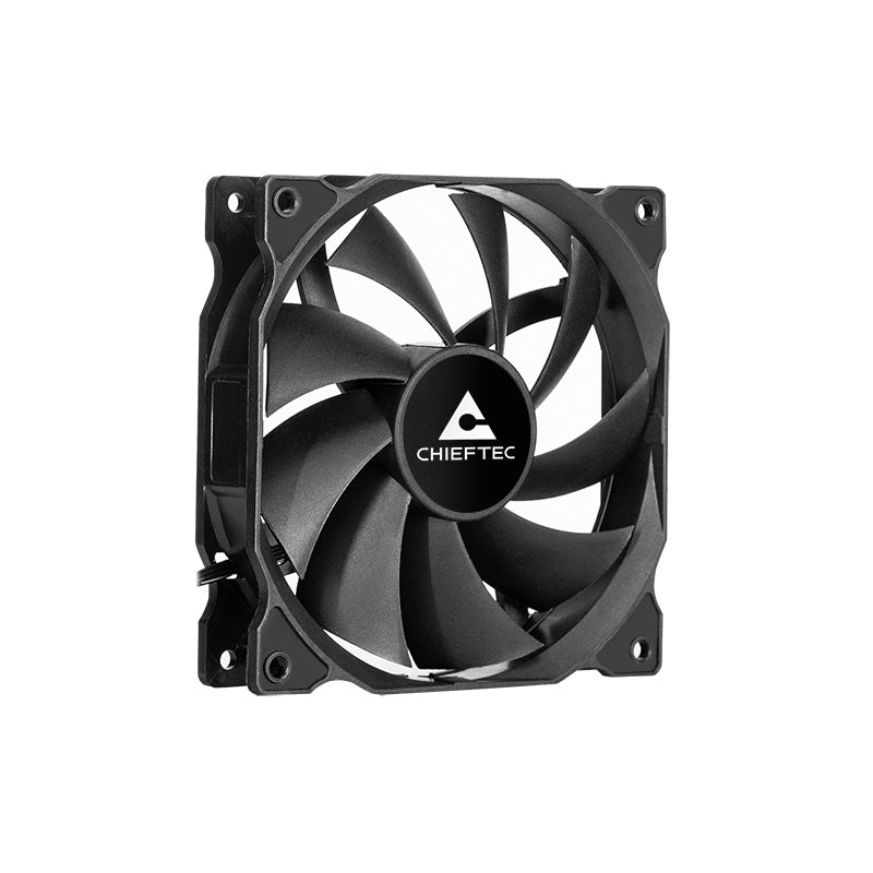 Chieftec ZF-1225PWM sistema de refrigeración para ordenador Carcasa del ordenador Ventilador 12 cm Negro 1 pieza(s) (4)