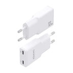 AISENS ASCH-30W2P048-W cargador de dispositivo móvil Cámara digital, MP3, MP4, Teléfono móvil, Navegante, Portátil, Consola de juegos portátil, Smartphone, Tableta, Universal Blanco Corriente alterna Carga rápida Interior (4)