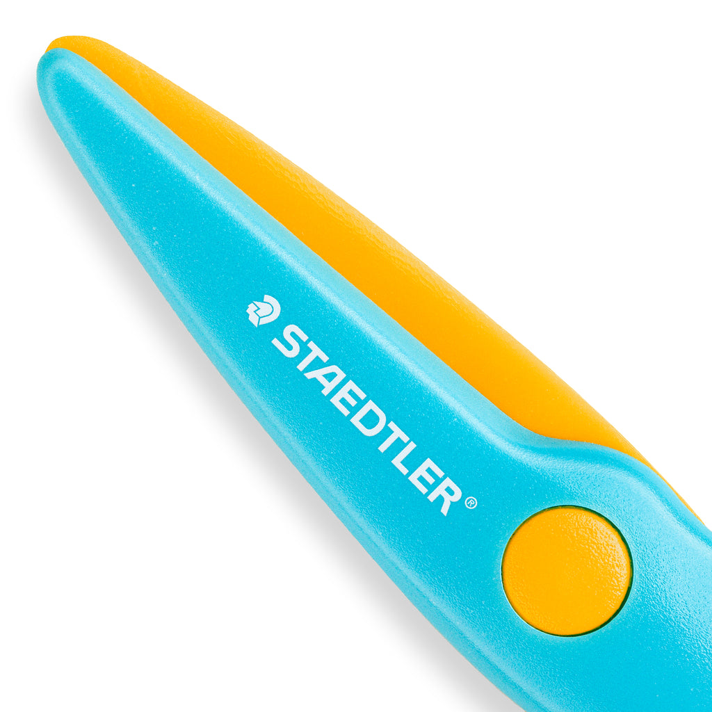 Staedtler Noris Junior corte recto azul, amarillo