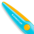 Staedtler Noris Junior corte recto azul, amarillo