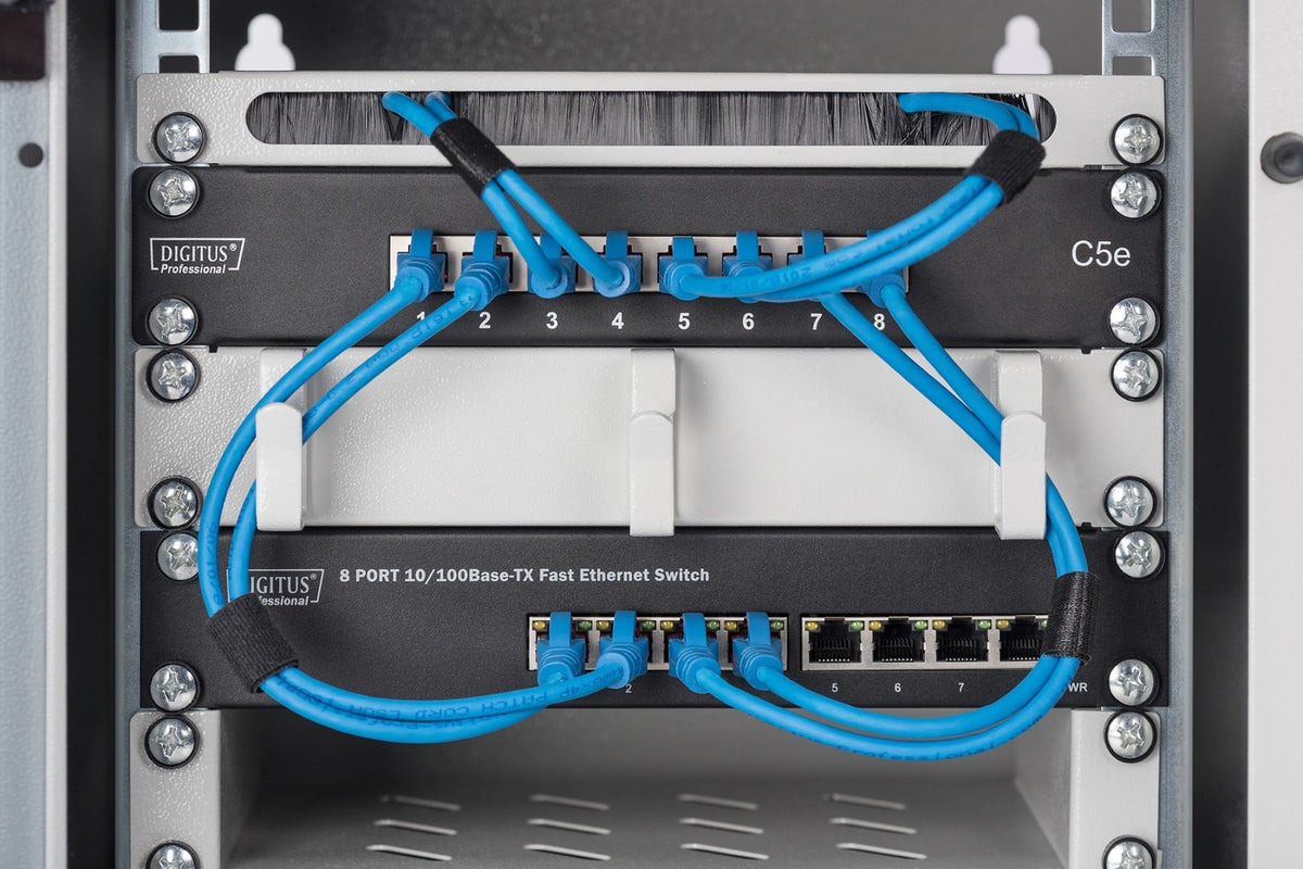 Digitus Étagère 1 UH de 254 mm (10 po) (3)