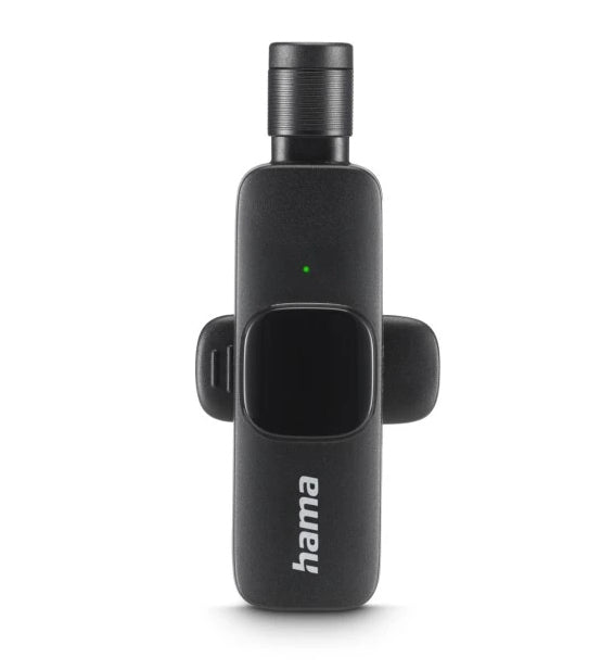 Hama Smart Wireless Negro Micrófono de corbata/solapa (8)
