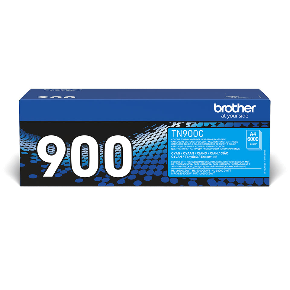Brother TN-900C cartucho de tóner 1 pieza(s) Original Cian (2)