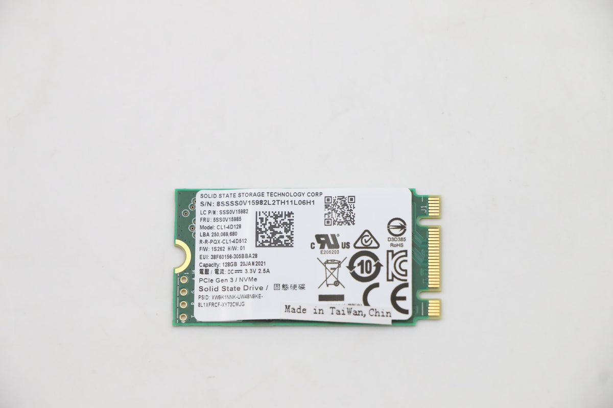 Lenovo 5SS0V15985 unidad de estado sólido 128 GB M.2 PCI Express (2)