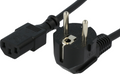 Cable alim. conector m. - C13 5 m negro