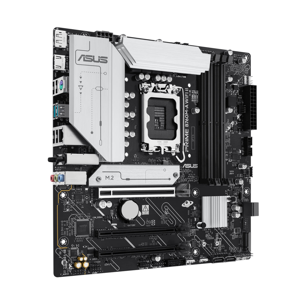 ASUS PRIME B760M-A WIFI II Intel B760 LGA 1700 micro ATX (3)