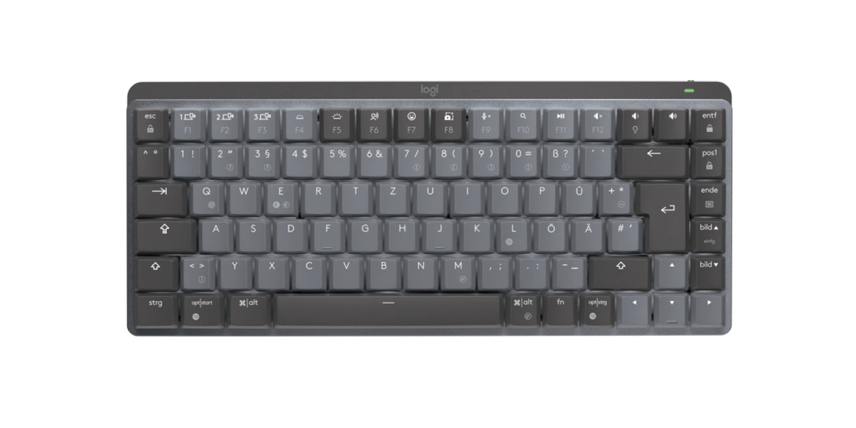 Logitech MX Mechanical Mini teclado Oficina RF Wireless + Bluetooth QWERTZ Alemán Grafito (2)