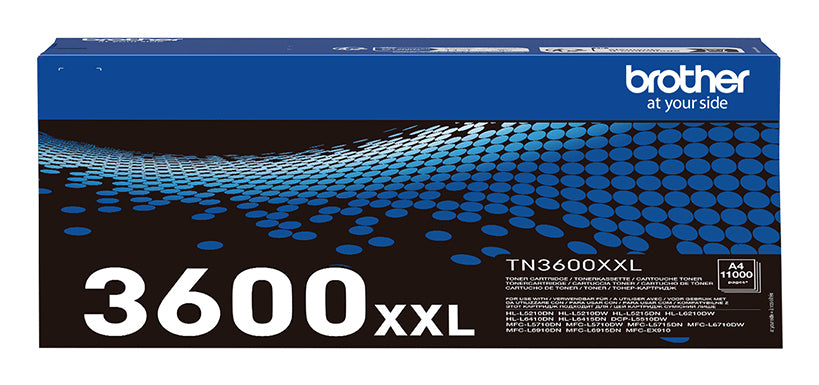 Brother TN-3600XXL cartucho de tóner 1 pieza(s) Original Negro (3)