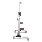 StarTech.com 1110C-MOBILE-TV-CART soporte para TV 2,54 m (100") Negro, Plata (5)
