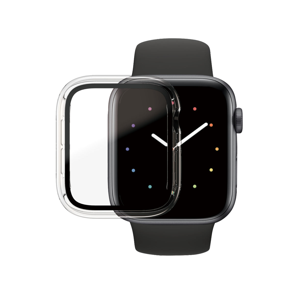 PanzerGlass ® Full body Case Transparent Apple Watch SE 3, SE, 6, 5, 4
