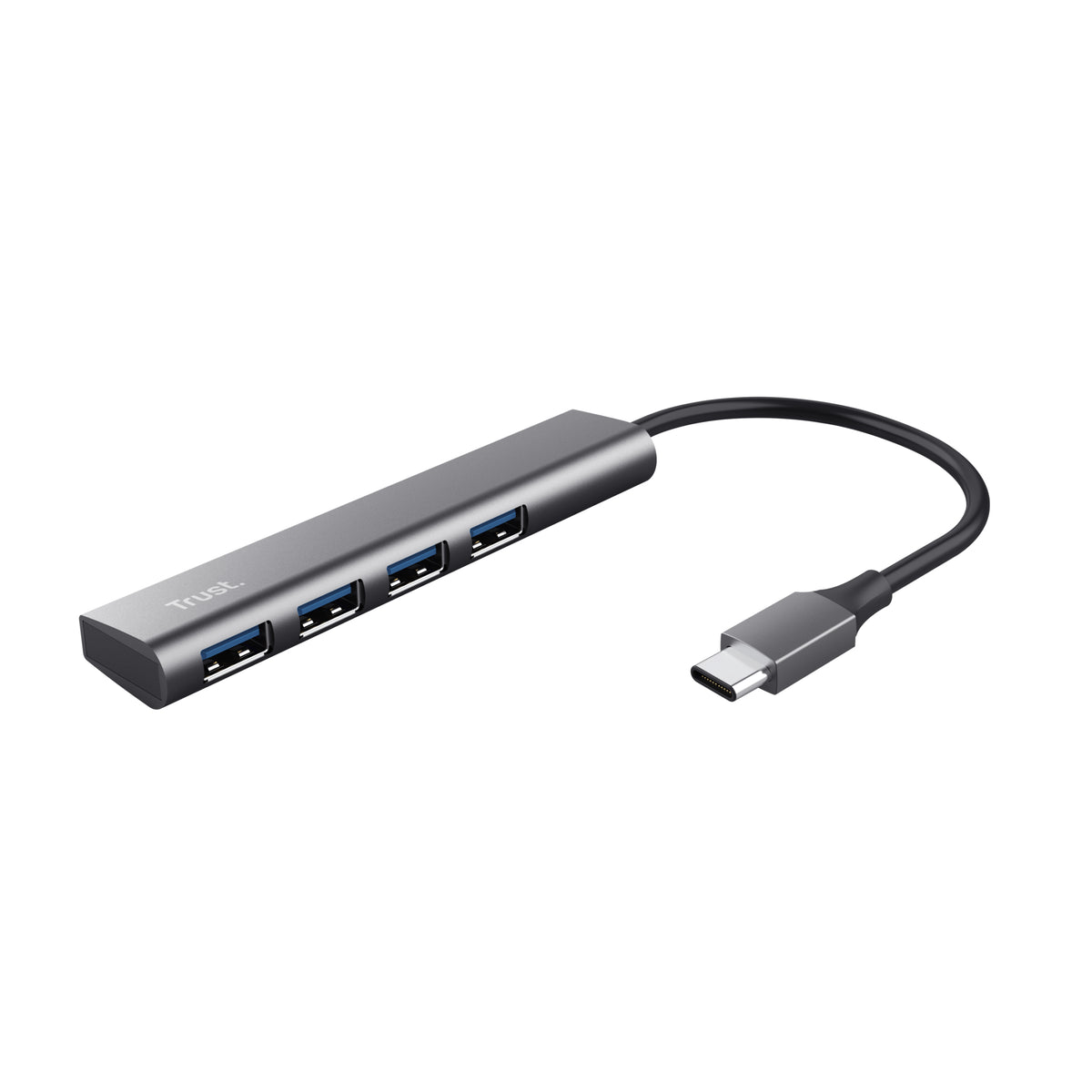Trust Halyx USB 3.2 Gen 1 (3.1 Gen 1) Type-A 5 Mbit/s Gris (2)