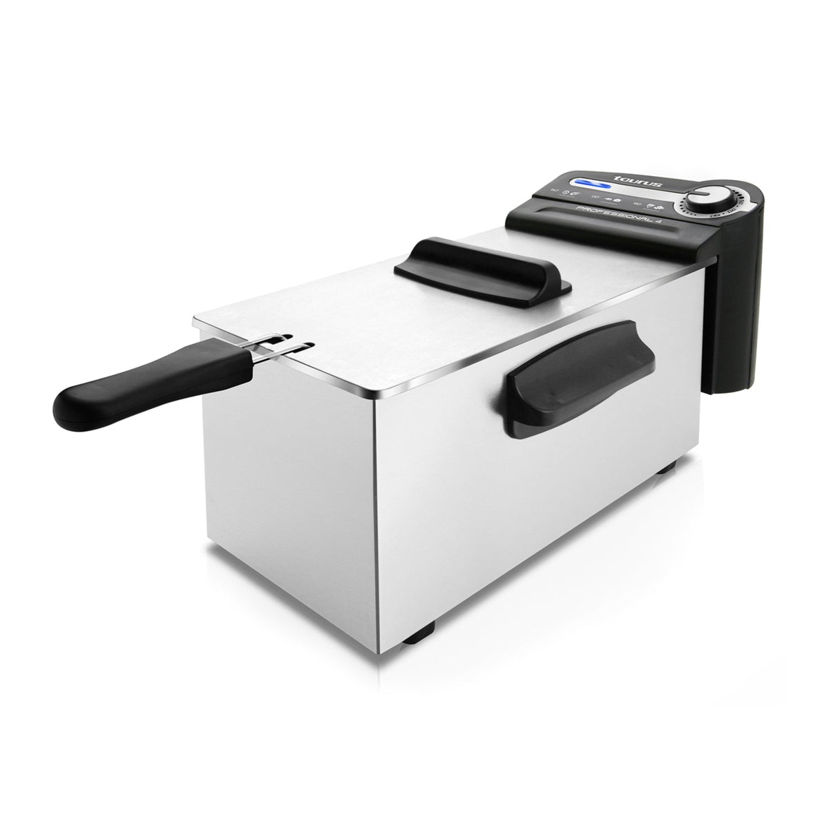 Taurus 973947000 freidora individual 4 L negro, acero inoxidable