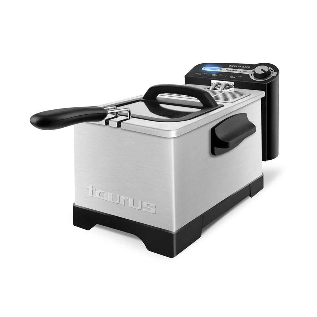 Taurus PROFESSIONAL 3 PLUS individual 3 L independiente 2100 W Freidora acero
