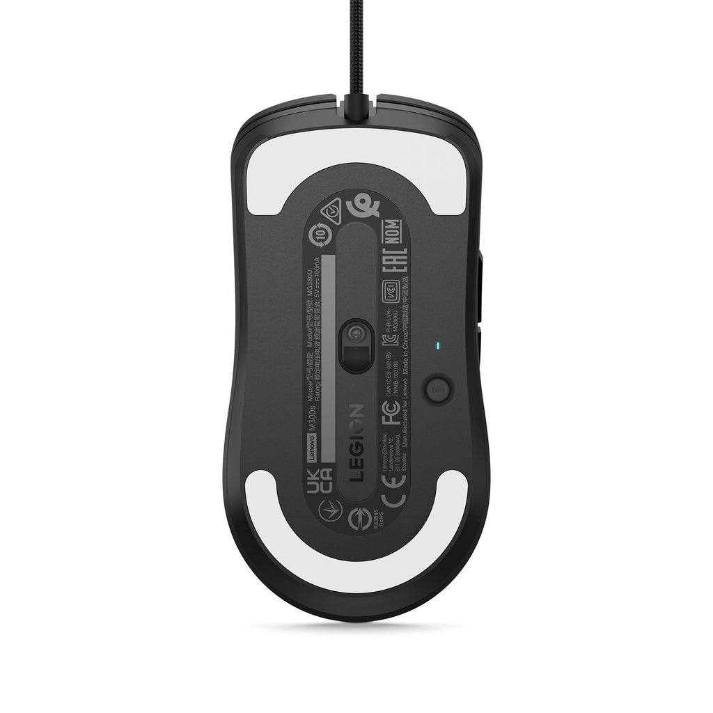 Lenovo Legion M300s RGB ratón Juego Mano derecha USB tipo A Óptico 8000 DPI (4)