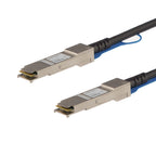 StarTech.com QSFPH40GCU5M Cable de fibra óptica e InfiniBand QSFP+ Negro