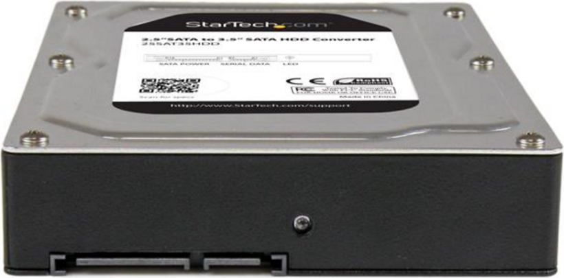 Startech 25SAT35HDD - Caja de almacenamiento, 2.5", SATA 6Gb/s, SATA 6Gb/s (4)