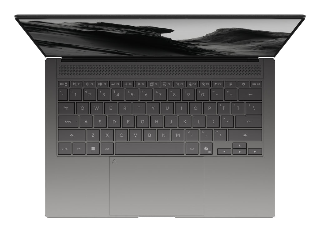 ASUS Zenbook S14 UX5406AA-SU207W Copilot+ PC Intel Core Ultra 9 386H Portátil 35,6 cm (14") Pantalla táctil 3K 32 GB LPDDR5x-SDRAM 1 TB SSD Wi-Fi 7 (802.11be) Windows 11 Home Gris QWERTZ Alemán (5)