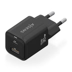 AISENS ASCH-30W2P021-BK cargador de dispositivo móvil Universal Corriente alterna Carga rápida Interior (3)